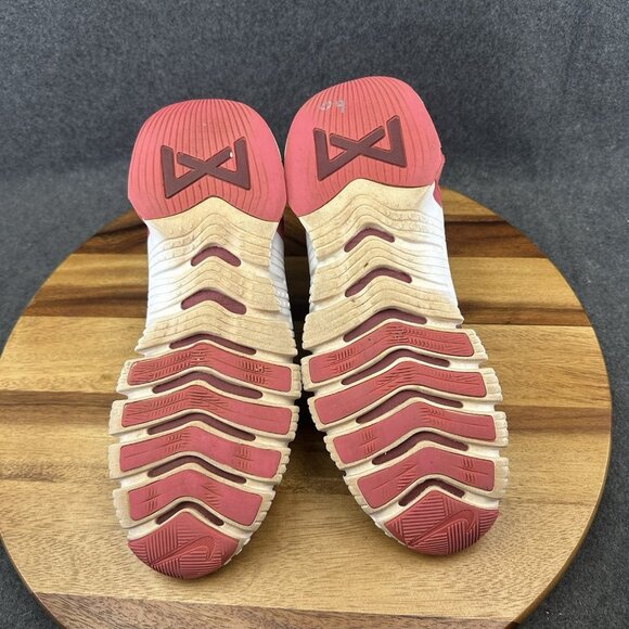 Nike Free Metcon 4 Women’s Sz 10 Shoes Beetroot Red White CZ0596-669 Crossfit - Picture 9 of 10
